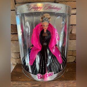 Happy Holidays Barbie 1998 NIB